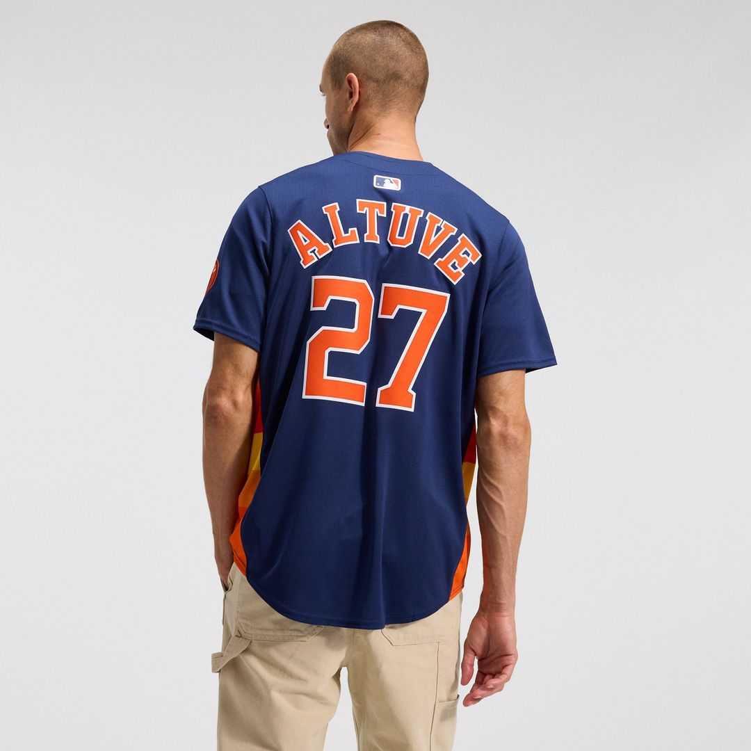 Houston Astros Jose Altuve Nike Alternate Limited Player Jersey - Navy MLB Team Jersey Baseball Fan Apparel