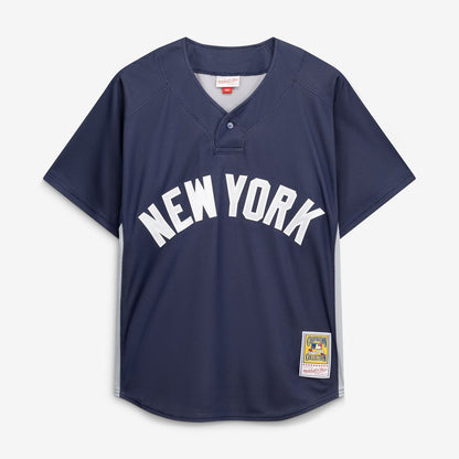 New York Yankees Derek Jeter Mitchell & Ness Authentic Batting Practice Jersey - Navy MLB Team Jersey Baseball Fan Apparel