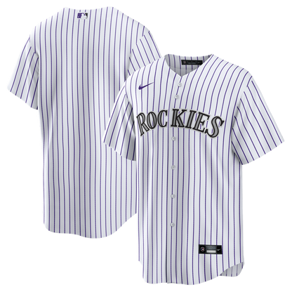 Colorado Rockies Nike Home Big & Tall Replica Jersey - White MLB Team Jersey Baseball Fan Apparel