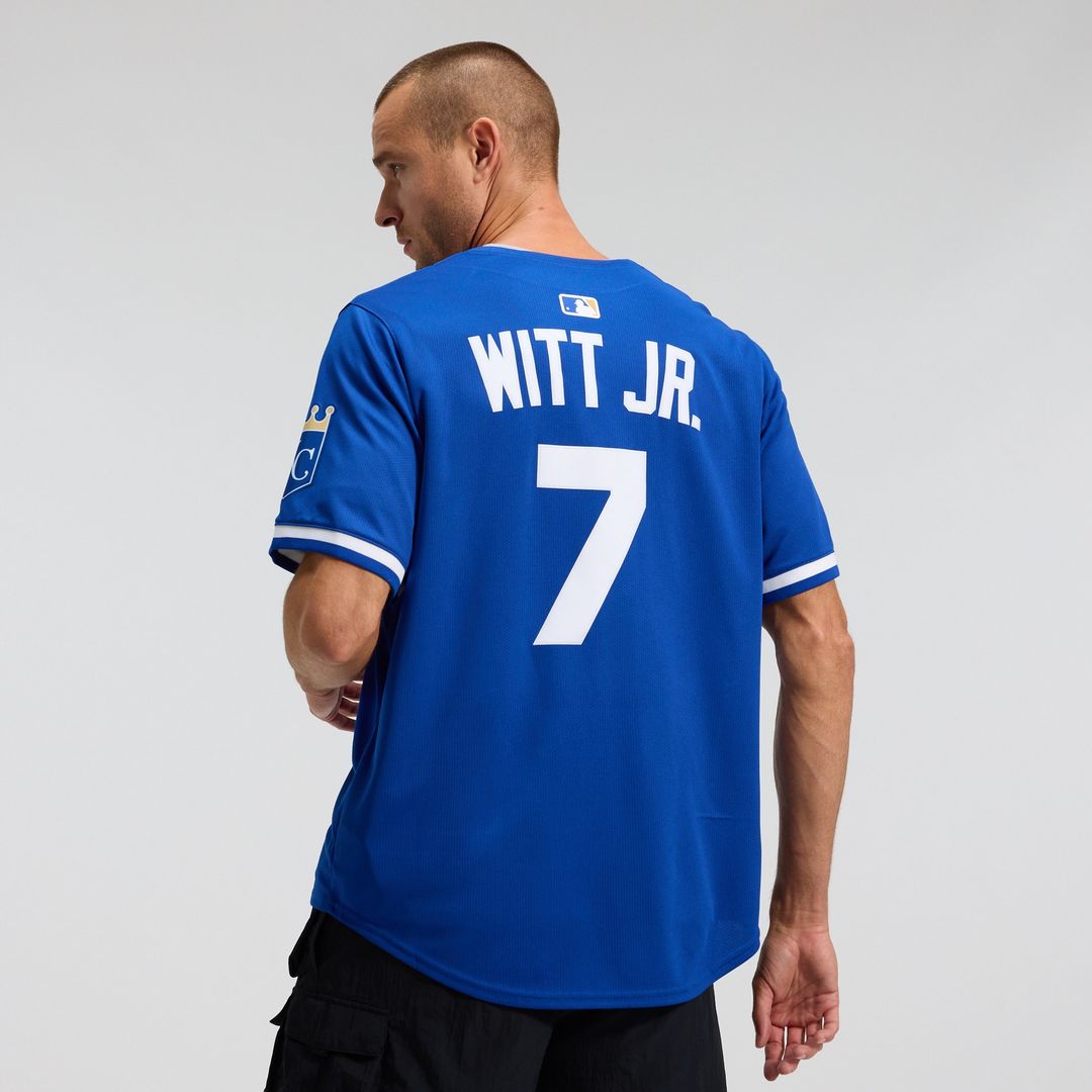 Kansas City Royals Bobby Witt Jr. Nike Alternate 2 Limited Player Jersey - Royal MLB Team Jersey Baseball Fan Apparel