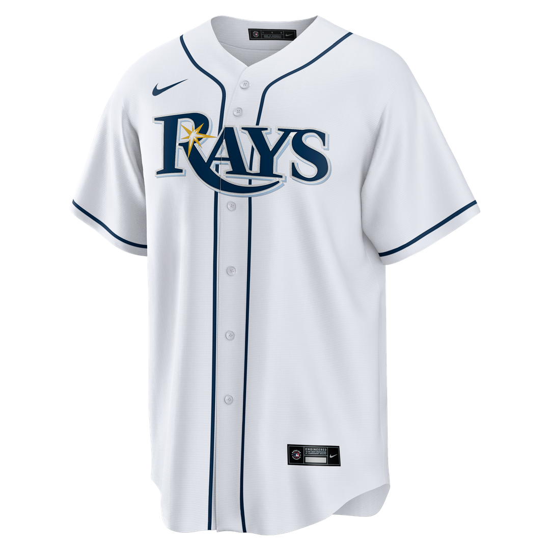 Tampa Bay Rays Nike Home Big & Tall Replica Jersey - White MLB Team Jersey Baseball Fan Apparel
