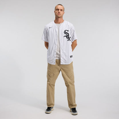 Chicago White Sox Nike Home Replica Team Jersey - White MLB Team Jersey Baseball Fan Apparel