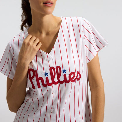 Philadelphia Phillies Nike Women's Home Replica Team Jersey - White MLB Team Jersey Baseball Fan Apparel