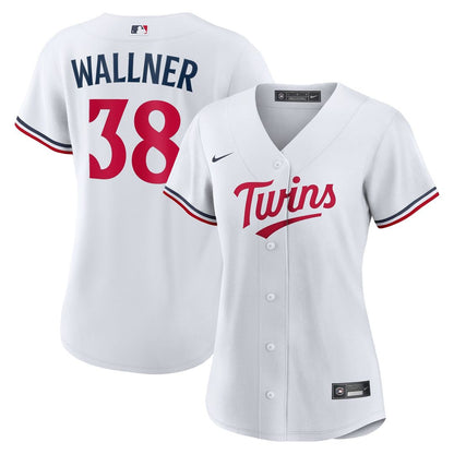 Minnesota Twins Matt Wallner Nike Women's Home Replica Jersey - White MLB Team Jersey Baseball Fan Apparel