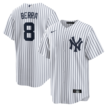 New York Yankees Yogi Berra Nike Home Retired Player Replica Jersey - White MLB Team Jersey Baseball Fan Apparel