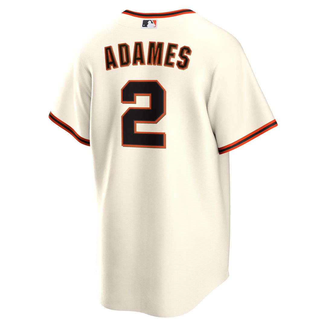 San Francisco Giants Willy Adames Nike Home Replica Jersey - Cream MLB Team Jersey Baseball Fan Apparel