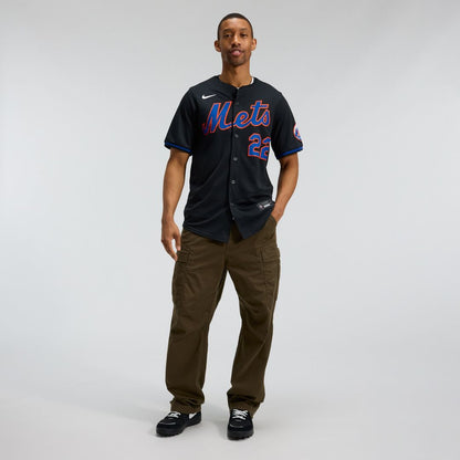 New York Mets Juan Soto Nike Alternate Limited Jersey - Black MLB Team Jersey Baseball Fan Apparel