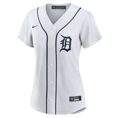 Detroit Tigers Parker Meadows Nike Women's Home Replica Jersey - White MLB Team Jersey Baseball Fan Apparel