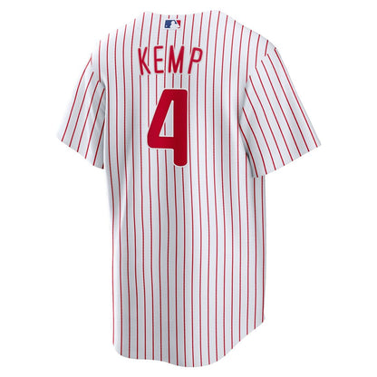 Philadelphia Phillies Otto Kemp Nike Home Replica Jersey - White MLB Team Jersey Baseball Fan Apparel
