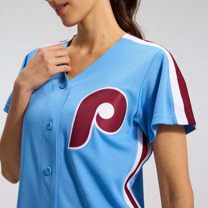 Philadelphia Phillies Ryan Howard Nike Women's Replica Jersey - Light Blue MLB Team Jersey Baseball Fan Apparel