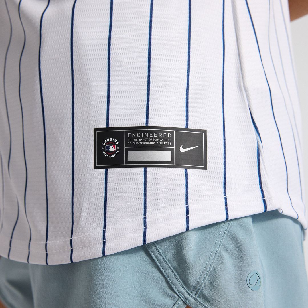 New York Yankees Nike Women's Home Replica Team Jersey - White MLB Team Jersey Baseball Fan Apparel