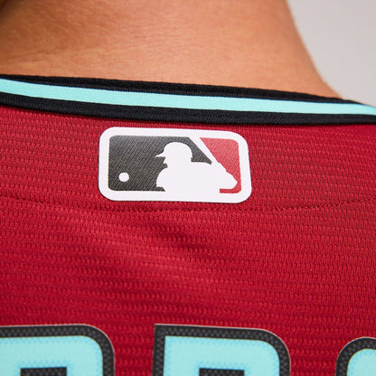Arizona Diamondbacks Corbin Carroll Nike Alternate 2 Replica Jersey - Crimson MLB Team Jersey Baseball Fan Apparel