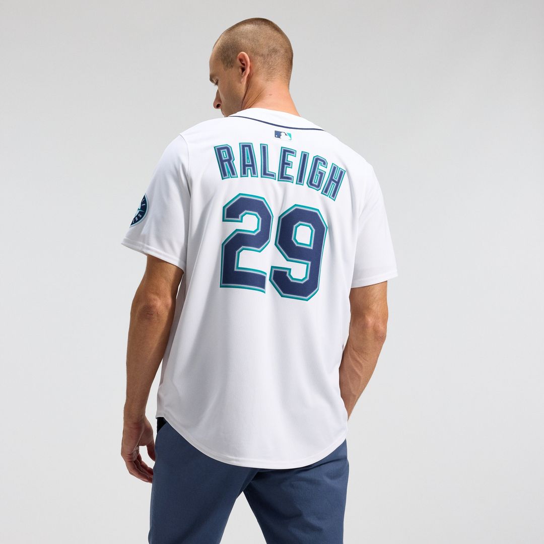 Seattle Mariners Cal Raleigh Nike Alternate Limited Jersey - Teal MLB Team Jersey Baseball Fan Apparel