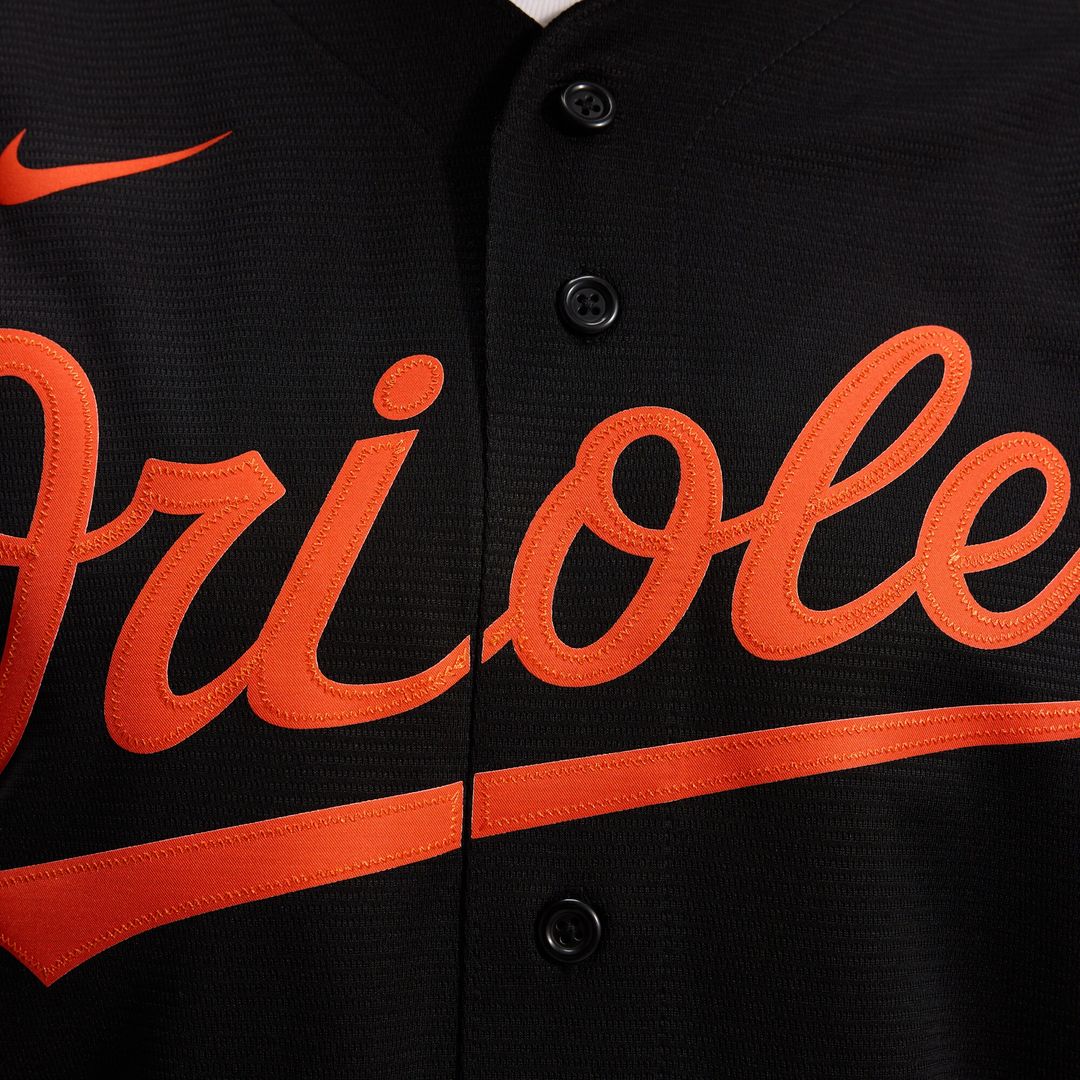 Baltimore Orioles Nike Road Replica Team Jersey - Gray MLB Team Jersey Baseball Fan Apparel