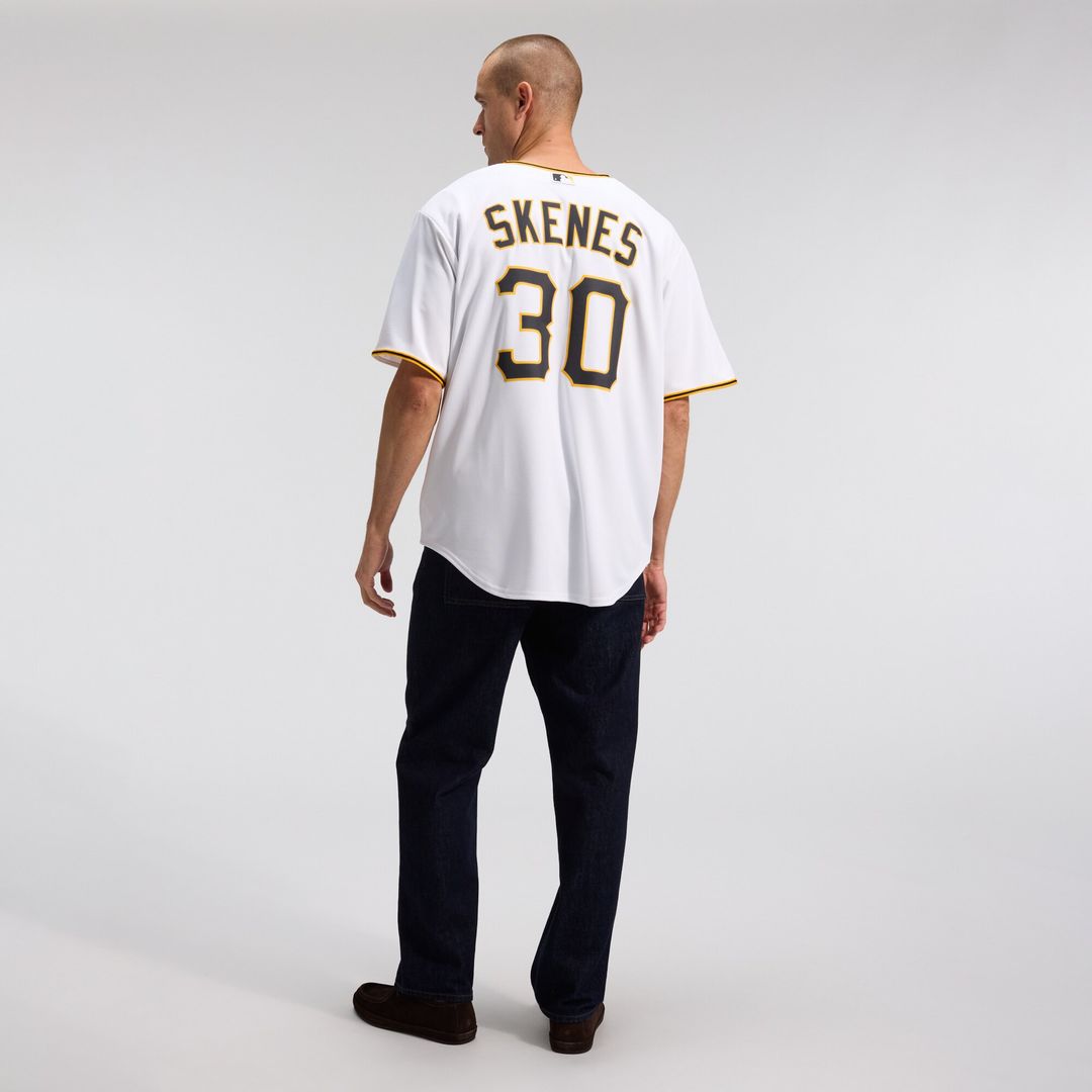 Pittsburgh Pirates Paul Skenes Nike Home Replica Player Jersey - White MLB Team Jersey Baseball Fan Apparel