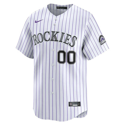 Colorado Rockies Nike Home Limited Pick - A - Player Retired Roster Jersey - White MLB Team Jersey Baseball Fan Apparel