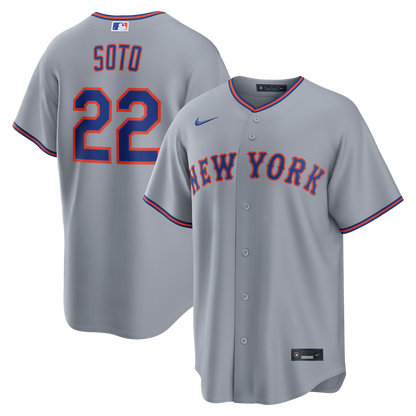 New York Mets Juan Soto Nike Alternate Replica Jersey - Royal MLB Team Jersey Baseball Fan Apparel
