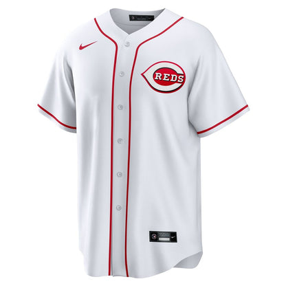Cincinnati Reds Tyler Stephenson Nike Home Replica Jersey - White MLB Team Jersey Baseball Fan Apparel