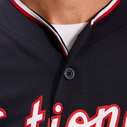 Washington Nationals Dylan Crews Nike Alternate Replica Jersey - Navy MLB Team Jersey Baseball Fan Apparel