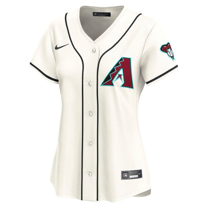 Arizona Diamondbacks Nike Women's Home Limited Custom Jersey - Cream MLB Team Jersey Baseball Fan Apparel