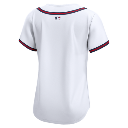 Atlanta Braves Nike Home Women's Limited Jersey - White MLB Team Jersey Baseball Fan Apparel