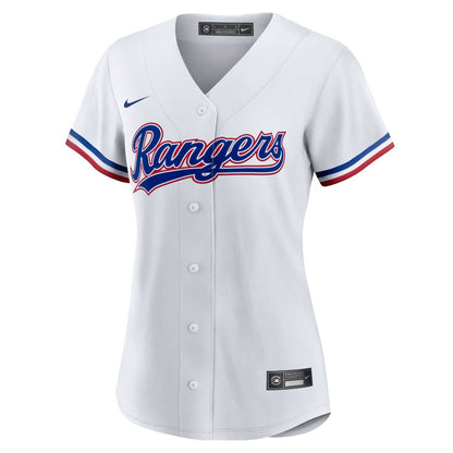 Texas Rangers Corey Seager Nike Women's Home Replica Player Jersey - White MLB Team Jersey Baseball Fan Apparel