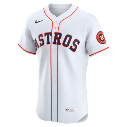 Houston Astros Nike Home Elite Jersey - White MLB Team Jersey Baseball Fan Apparel