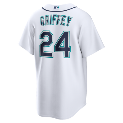 Seattle Mariners Ken Griffey Jr. Nike Home Replica Jersey - White MLB Team Jersey Baseball Fan Apparel