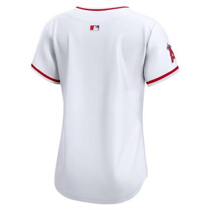 Los Angeles Angels Nike Women's Home Limited Jersey - White MLB Team Jersey Baseball Fan Apparel