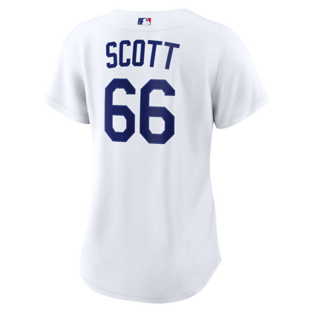 Los Angeles Dodgers Tanner Scott Nike Women's Home Replica Jersey - White MLB Team Jersey Baseball Fan Apparel