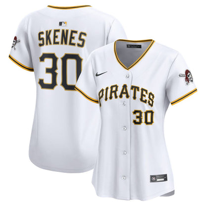 Pittsburgh Pirates Paul Skenes Nike Women's Home Limited Player Jersey - White MLB Team Jersey Baseball Fan Apparel