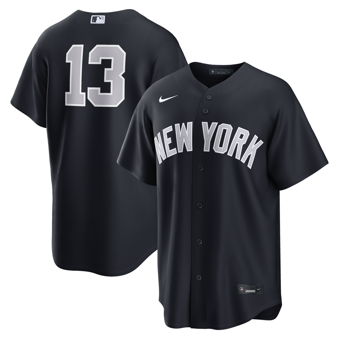 New York Yankees Jazz Chisholm Jr. Nike Alternate Replica Jersey - Navy MLB Team Jersey Baseball Fan Apparel