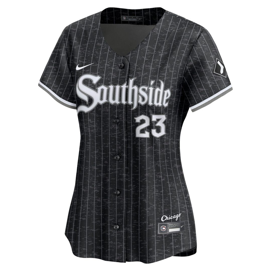 Chicago White Sox Andrew Benintendi Nike Women's 2025 City Connect Limited Player Jersey - Red/Black MLB Team Jersey Baseball Fan Apparel