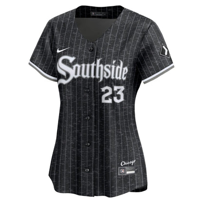 Chicago White Sox Andrew Benintendi Nike Women's 2025 City Connect Limited Player Jersey - Red/Black MLB Team Jersey Baseball Fan Apparel