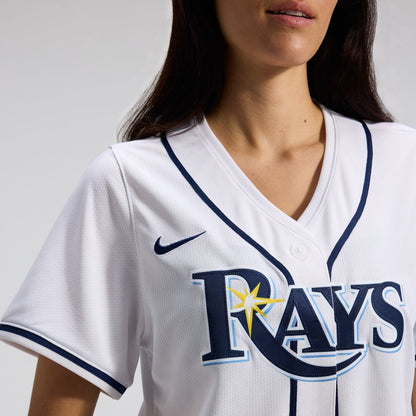 Tampa Bay Rays Nike Women's Home Limited Jersey - White MLB Team Jersey Baseball Fan Apparel