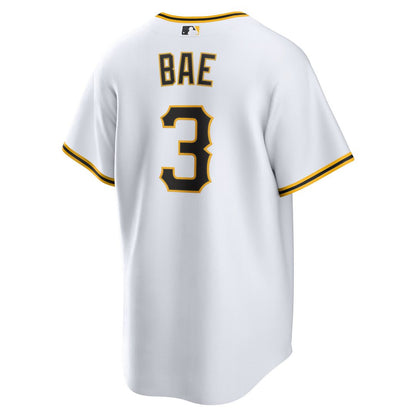 Pittsburgh Pirates Ji - Hwan Bae Nike Replica Player Jersey - White MLB Team Jersey Baseball Fan Apparel