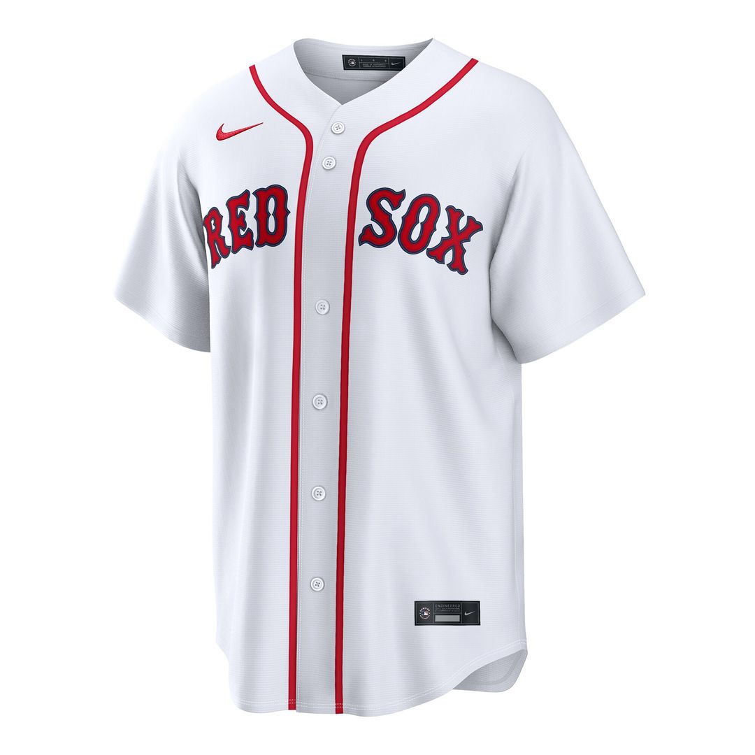 Boston Red Sox Isiah Kiner - Falefa Nike Home Replica Jersey - White MLB Team Jersey Baseball Fan Apparel