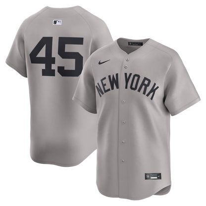 New York Yankees Gerrit Cole Nike Road Limited Player Jersey - Gray MLB Team Jersey Baseball Fan Apparel