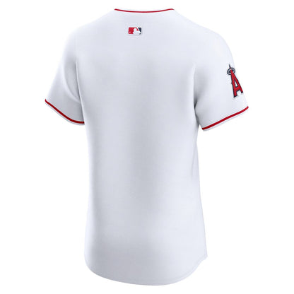 Los Angeles Angels Nike Home Elite Jersey - White MLB Team Jersey Baseball Fan Apparel