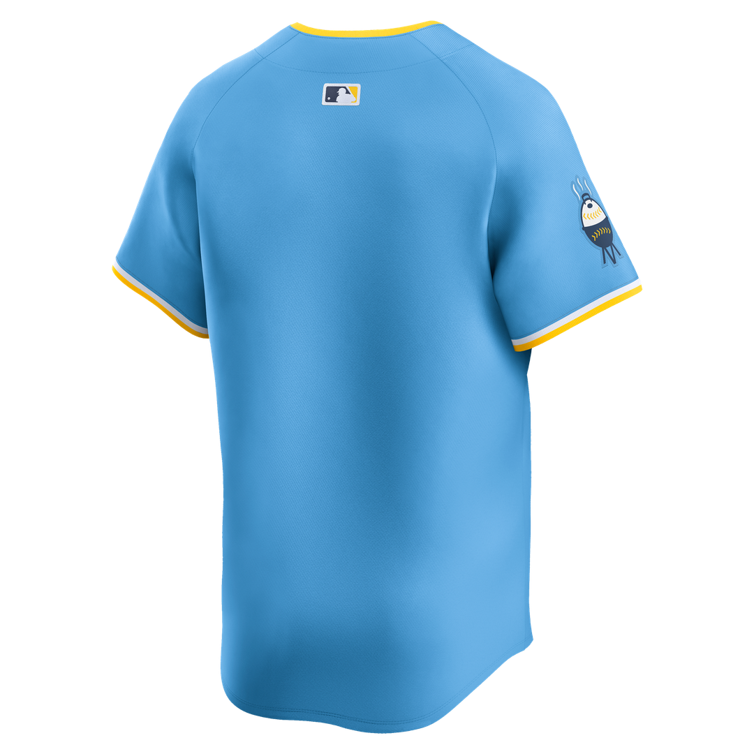 Milwaukee Brewers Nike City Connect Limited Jersey - Light Blue MLB Team Jersey Baseball Fan Apparel