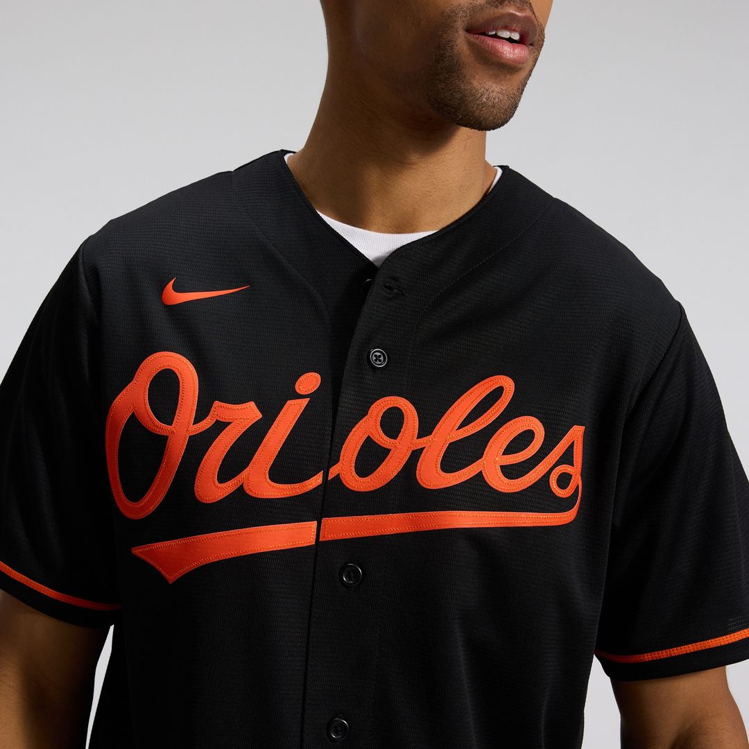 Baltimore Orioles Nike Road Replica Team Jersey - Gray MLB Team Jersey Baseball Fan Apparel