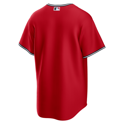 Cleveland Guardians Nike Alternate Replica Jersey - Red MLB Team Jersey Baseball Fan Apparel