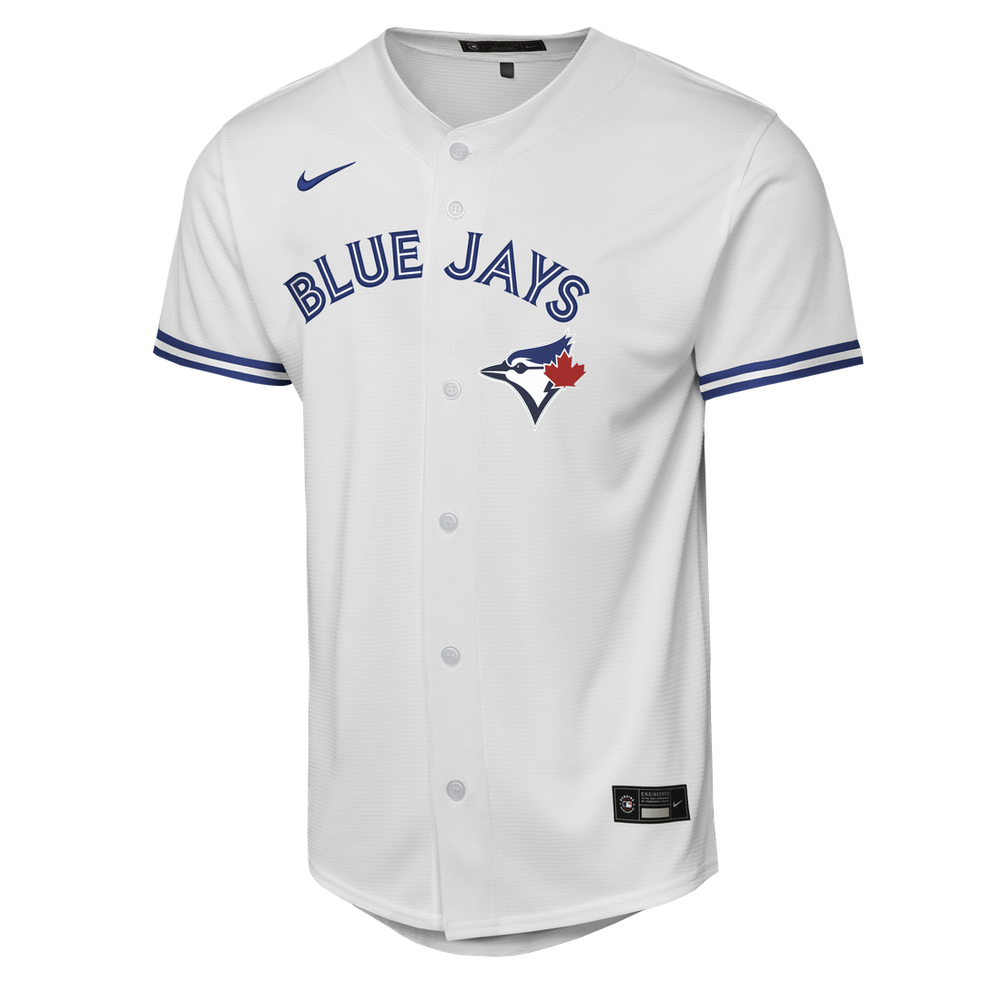 Toronto Blue Jays Vladimir Guerrero Jr. Nike Youth Home Baseline Jersey - White MLB Team Jersey Baseball Fan Apparel