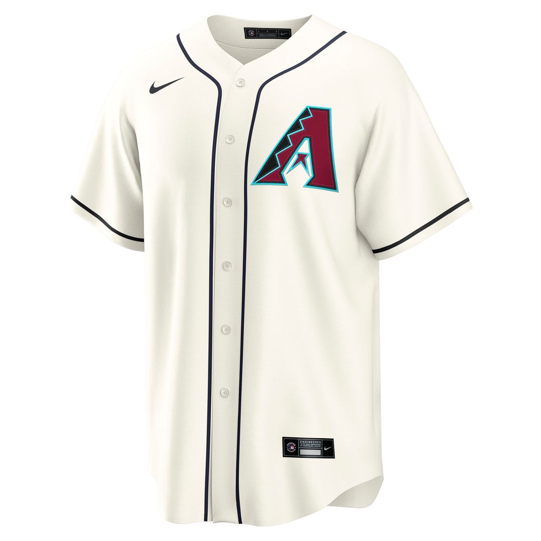 Arizona Diamondbacks Ketel Marte Nike Home Replica Jersey - Cream MLB Team Jersey Baseball Fan Apparel