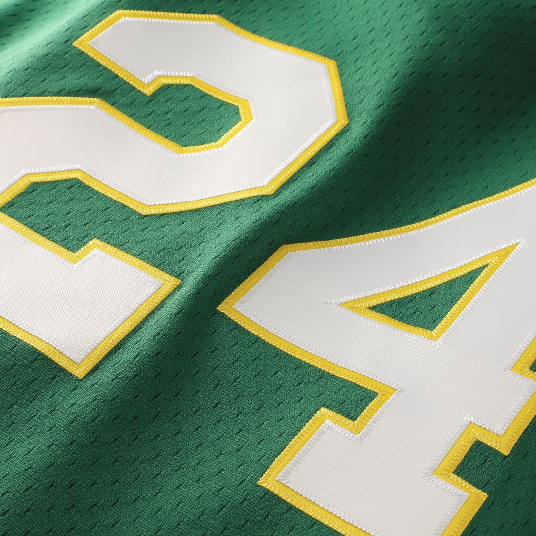 Athletics Rickey Henderson Mitchell & Ness Authentic Batting Practice Jersey - Green MLB Team Jersey Baseball Fan Apparel