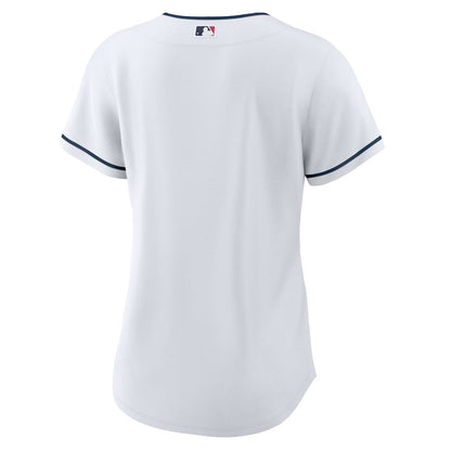 Cleveland Guardians Women's Nike Home Replica Team Jersey - White MLB Team Jersey Baseball Fan Apparel