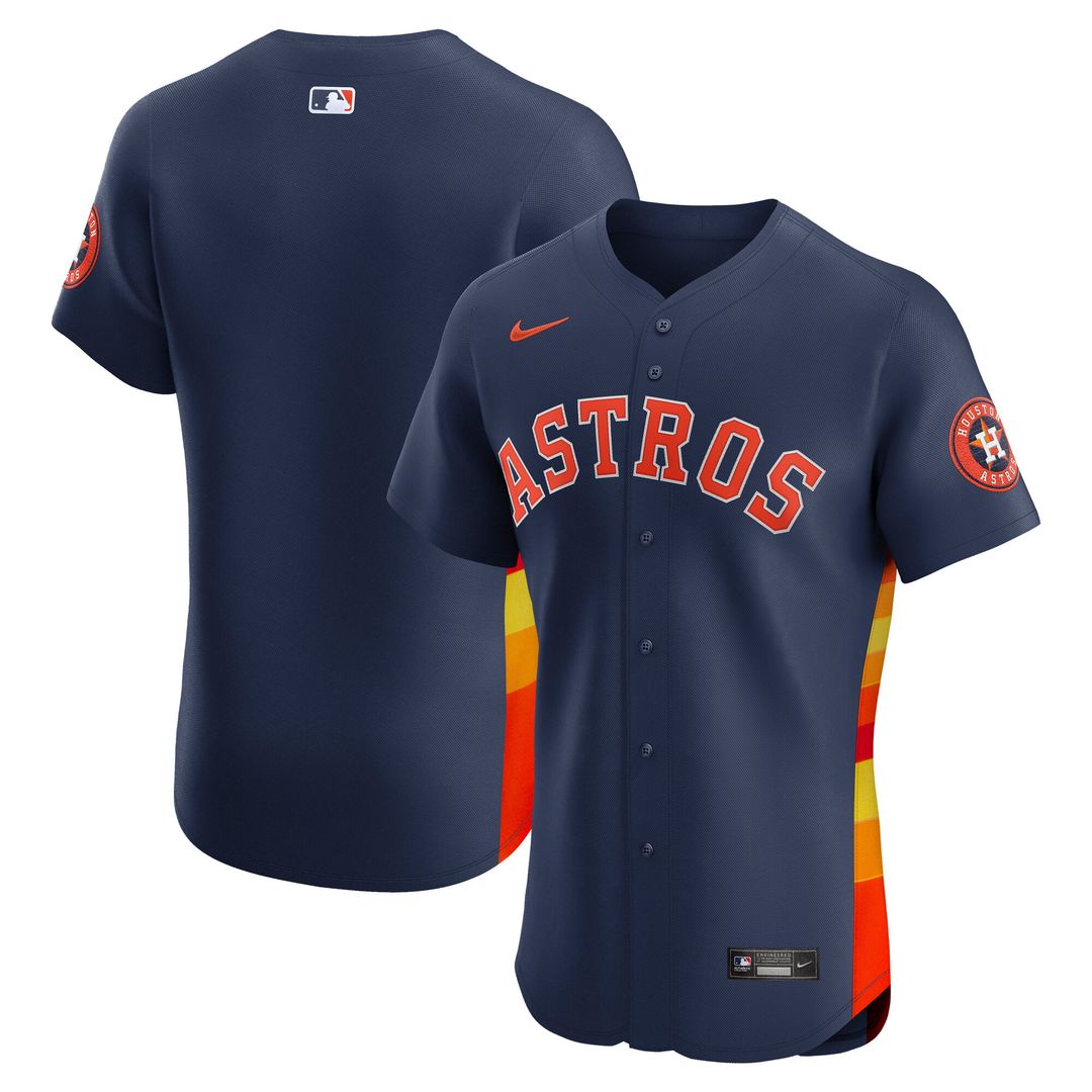 Houston Astros Nike Alternate 2 Elite Jersey - Navy MLB Team Jersey Baseball Fan Apparel