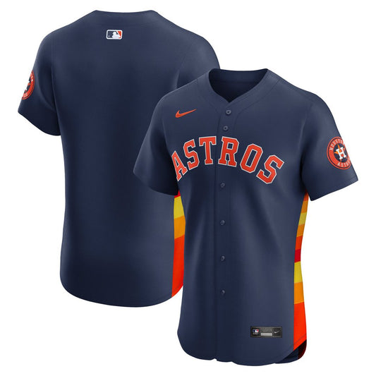 Houston Astros Nike Alternate 2 Elite Jersey - Navy MLB Team Jersey Baseball Fan Apparel
