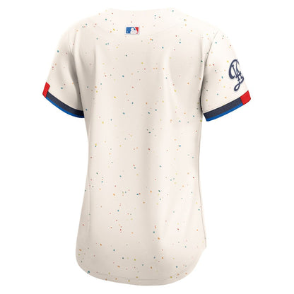 Los Angeles Dodgers Nike Women's City Connect Limited Jersey - Cream MLB Team Jersey Baseball Fan Apparel