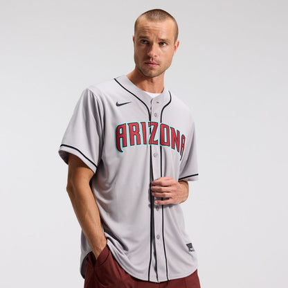 Arizona Diamondbacks Corbin Carroll Nike Alternate 2 Replica Jersey - Crimson MLB Team Jersey Baseball Fan Apparel